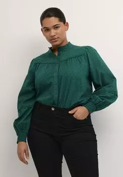 Рубашка СИЛЛА Kaffe Curve, авантюрин