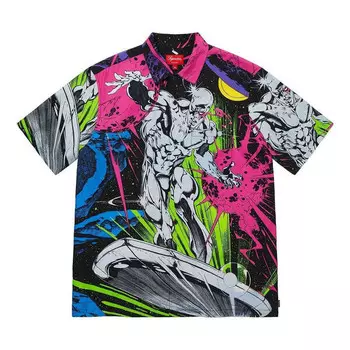 Рубашка silver surfer s/s shirt 'multi-color' Supreme, мультиколор