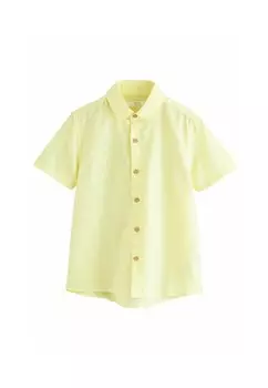 Рубашка SINGLE FIT - SHORT SLEEVES Next, желтый