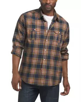 Рубашка Singsby из термоткани Barbour, темно-синий