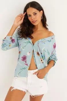 Рубашка – синяя – стандартного кроя Cool & Sexy, синий