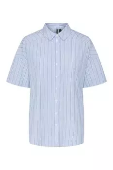 Рубашка – синяя – стандартного кроя PIECES, синий