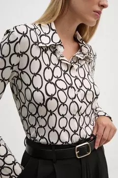 Рубашка Sisley, бежевый