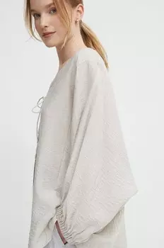 Рубашка Sisley, бежевый