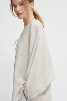 Рубашка Sisley, бежевый