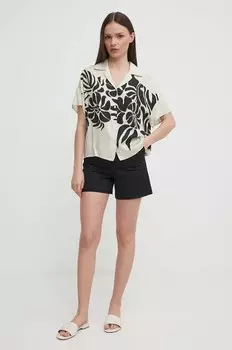 Рубашка Sisley, бежевый