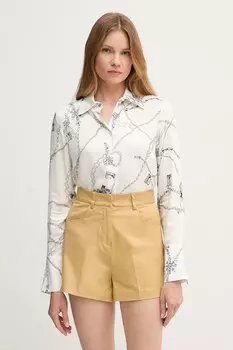 Рубашка Sisley, бежевый