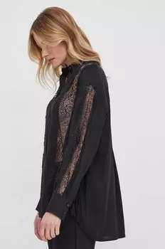 Рубашка Sisley, черный