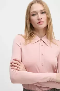 Рубашка Sisley, оранжевый