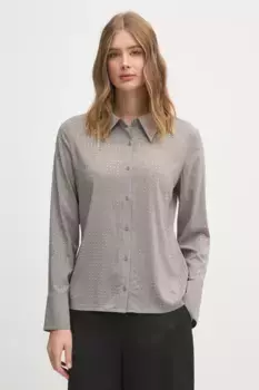 Рубашка Sisley, серый