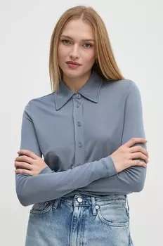 Рубашка Sisley, синий