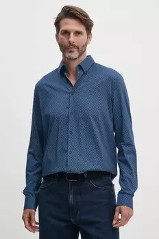 Рубашка Sisley, темно-синий