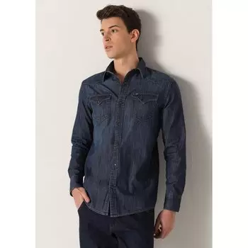 Рубашка Six Valves, синий