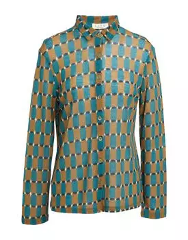 Рубашка Siyu, бирюзовый