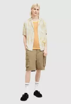 Рубашка Skrale Shirt AllSaints, янтарно-желтая