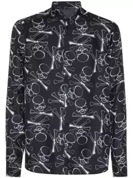 Рубашка Skull&Bones Philipp Plein, черный