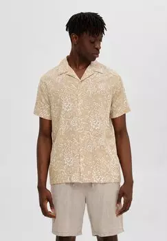 Рубашка Slhreg Air Selected, цвет oatmeal