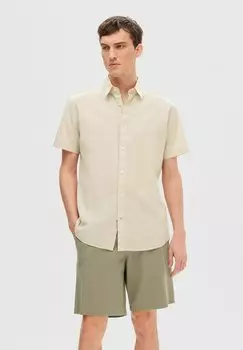 Рубашка SLHREG SUN SHIRT Selected Homme, бежевый