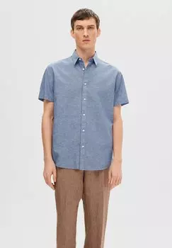 Рубашка SLHREG SUN SHIRT Selected Homme, синий