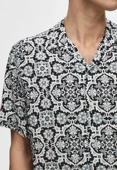 Рубашка Slhrelax Vero Selected, светло-синий