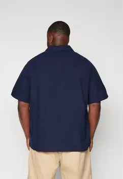 Рубашка SLHRELAXNEW-LINEN SHIRT RESORT Selected, темно-синий