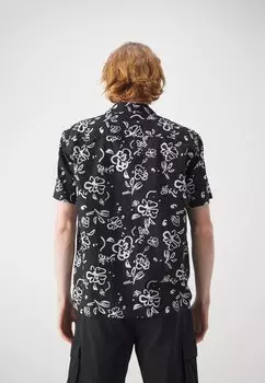 Рубашка Slhrelaxnew Resort Selected, черная