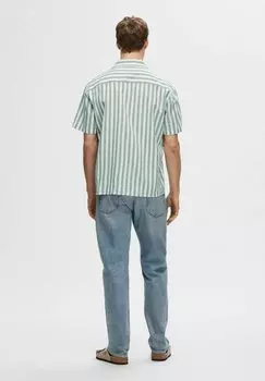 Рубашка Slhrelaxnew Resort Selected, оливковый