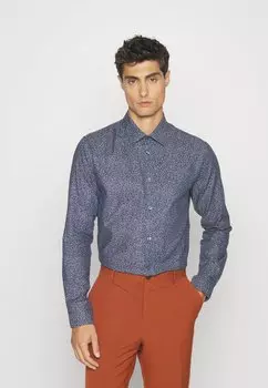 Рубашка SLHSLIMJOE-UNTUCK SHIRT Selected Homme, темно-синий