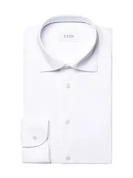 Рубашка Slim-Fit, эластичная в четырех направлениях Eton, белый