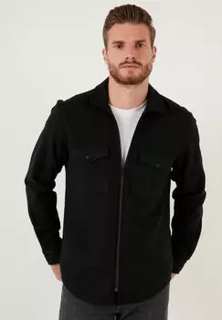 Рубашка Slim Fit Buratti, черный