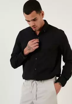 Рубашка Slim Fit Buratti, черный