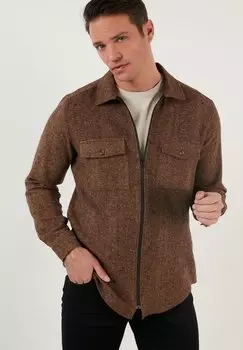 Рубашка SLIM FIT Buratti, цвет copper