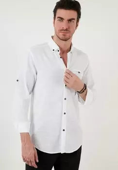 Рубашка SLIM FIT Buratti, цвет white
