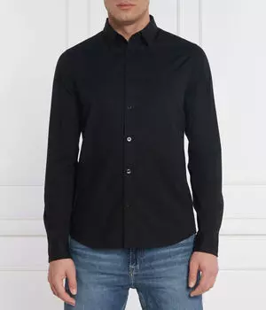Рубашка Slim fit Calvin Klein Jeans, черный