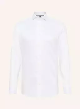 Рубашка slim fit Eterna, белый