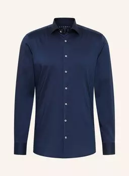 Рубашка slim fit ETERNA, темно-синий