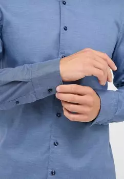 Рубашка SLIM FIT Eterna, темно-синий