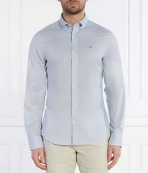 Рубашка Slim fit Gant, синий