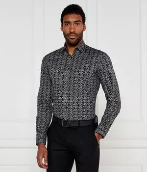 Рубашка Slim fit Karl Lagerfeld, черный