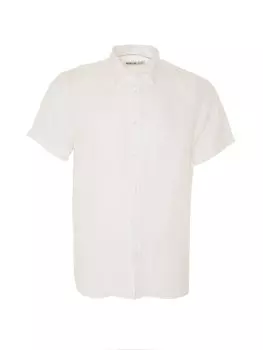 Рубашка Slim Fit на пуговицах BIG STAR Liners, белый