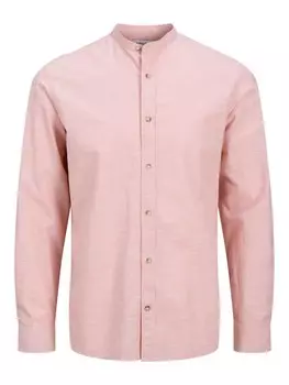 Рубашка Slim Fit на пуговицах JACK & JONES JJESummer, розовый