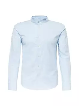 Рубашка Slim Fit на пуговицах Lindbergh, светло-синий