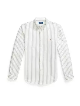 Рубашка Slim Fit на пуговицах Polo Ralph Lauren, синий