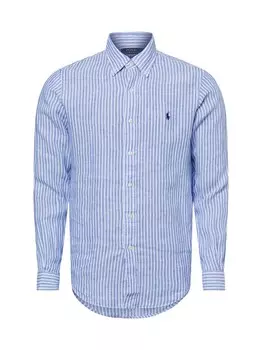 Рубашка Slim Fit на пуговицах Polo Ralph Lauren, светло-синий