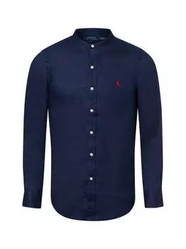 Рубашка Slim Fit на пуговицах Polo Ralph Lauren, темно-синий