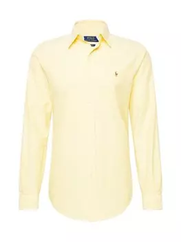 Рубашка Slim Fit на пуговицах Polo Ralph Lauren, желтый