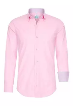Рубашка Slim Fit на пуговицах Rusty Neal, розовый