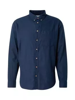 Рубашка Slim Fit на пуговицах SELECTED DAN, сапфировый