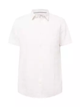 Рубашка Slim Fit на пуговицах !Solid Allan, натуральный белый