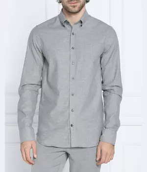 Рубашка Slim Fit Oscar Jacobson, серый